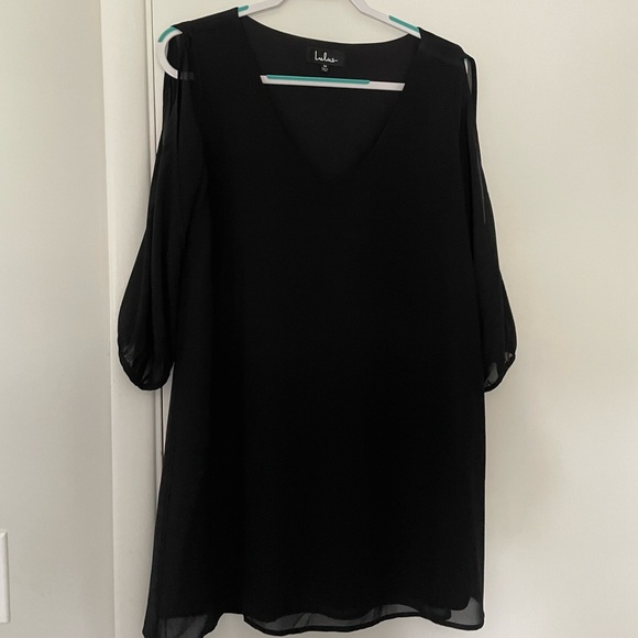 Shifting Dears Black Long Sleeve Dress - Picture 3 of 8